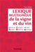 Lexique multilingue de la vigne et du vin - Français, anglais, espagnol, allemand, portugais, italie
