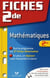 PREPABAC EXAMENS Tome 22 : fiches bac - mathématiques - 2nde