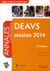 Diplôme d'etat auxiliaire de vie sociale deavs - annales corrigées - session 2014 (3e édition)