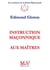 Instruction maçonnique aux maîtres
