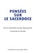 Pensées sur la sacerdoce - de la vénérable Louise-Marguerite Claret de la touche