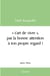 ''L'art de vivre'', par la bonne attention à ton propre regard !