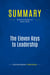 Summary: The Eleven Keys to Leadership : Review and Analysis of Smith's Book