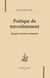 Poétique du travestissement - Jacques Laurent romancier