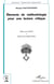 ÉLÉMENTS DE MÉTHODOLOGIE POUR UNE LECTURE CRITIQUE