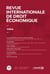 Revue internationale de droit économique 2018/4 - Varia