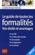 Le guide de toutes les formalites 2012