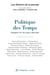 Politique des Temps - Imaginer les devenirs africains