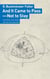 R. buckminster fuller and it came to pass not to stay