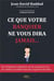 Ce que votre banquier ne vous dira jamais