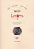 Lettres Tome 1