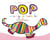 Pop mange de toutes les couleurs
