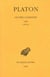 Timée, oeuvres Tome 10