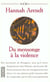 Du mensonge a la violence