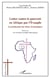 Lutter contre la pauvreté en Afrique par l'évangile - la production des biens économiques