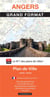 Angers grand format : Plan de ville (édition 2024)