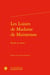 Les Loisirs de Madame de Maintenon : Étude et textes