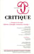 Revue Critique n.773 : comme à la radio - Adorno, Schaeffer, Veinstein, Szendy
