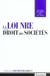La loi nre et le droit des societes