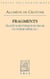 Fragments - traité scientifique en prose ou poème médical ?