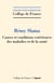 Causes et conditions extérieures des maladies et de la santé