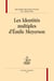 Les identités multiples d'emile meyerson