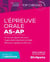 L'épreuve orale as-ap (édition 2020)