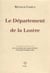 Le département de la Lozère - guide littéraire