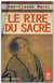 Le rire du sacré