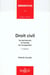 Droit civil - les personnes - la famille - les incapacites