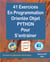 41 exercices corriges de POO en Python