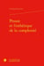 Proust et l'esthétique de la complexité