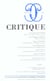 Revue Critique n.708