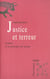 Justice et terreur : Leibniz et le principe de raison