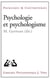 Psychologie et psychologisme