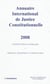 Annuaire international de justice constitutionnelle Tome 24 - constitution et famille (s) - urgence, exception et constitution (édition 2008)