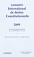 Annuaire international de justice constitutionnelle 2009 - le juge constitutionnel et la proportionnalité