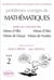 Mathématiques mines d'Albi, Alès, Douai, nantes 1989-1997 Tome 2