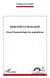Immunité et humanité : Essai d'immunologie des populations