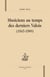 Musiciens au temps des derniers valois (1547-1589)