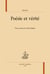 Poésie et vérité