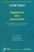 CFIP'2003 : ingénierie des protocoles, réseaux mobiles et ad hoc, qualité de service, test et validation, ingénierie du trafic