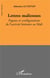 Lettres maliennes - figures et configurations de l'activité littéraire au Mali