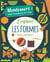 Montessori - cahier d'activités pour les 3/4 ans - j'explore les formes avec des autocollants