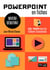 Powerpoint en fiches - niveau débutant  avec cd-rom