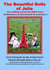The beautiful dolls of julia are walking around the eiffel tower