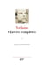 Oeuvres complètes Tome 1