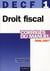 Decf 1/2006 - droit fiscal - corriges du manuel 2006/2007
