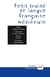 ETUDES LITTERAIRES : petit traité de langue française médiévale