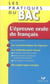 L'épreuve orale de français